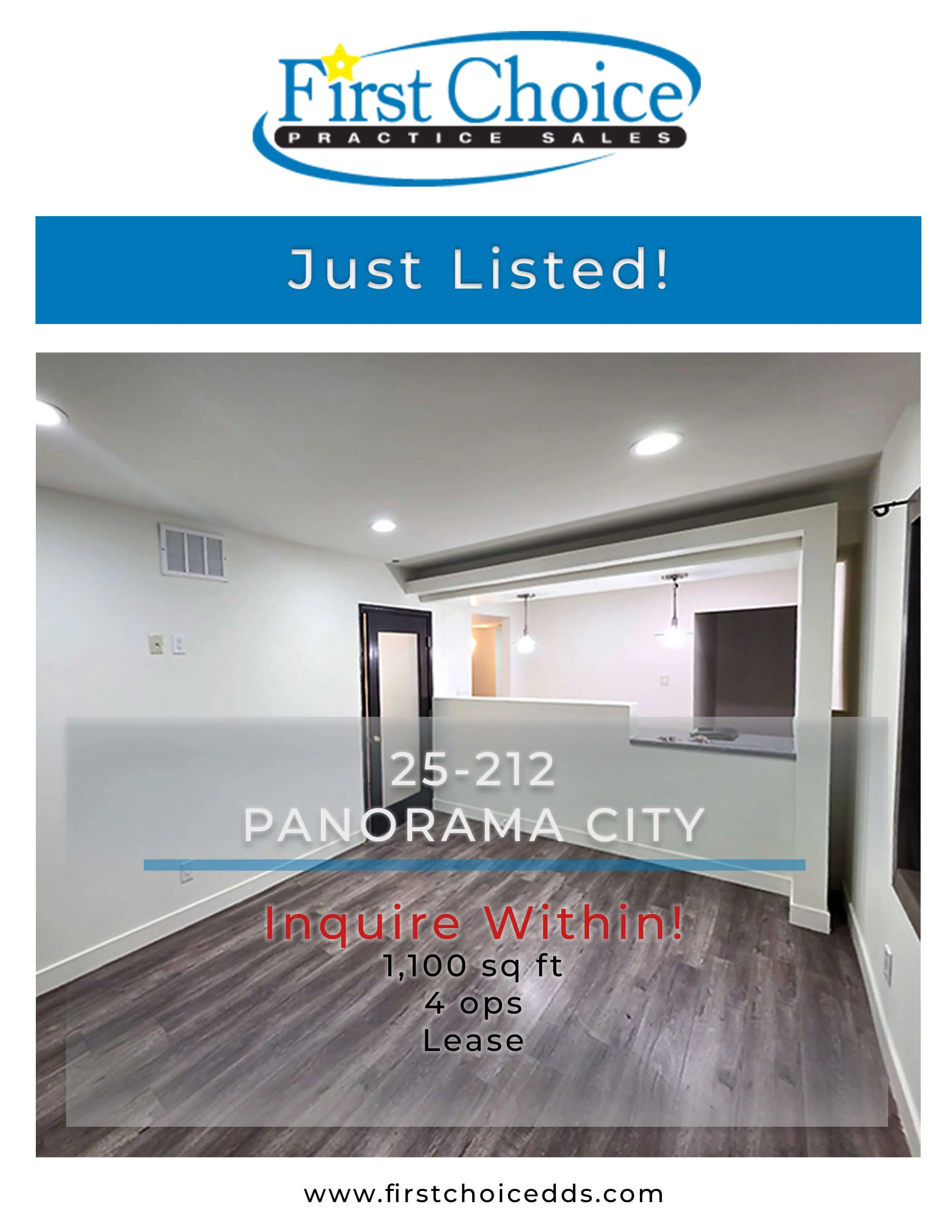 25-212 Panorama City - San Fernando Valley Los Angeles Dental Practice for Sale