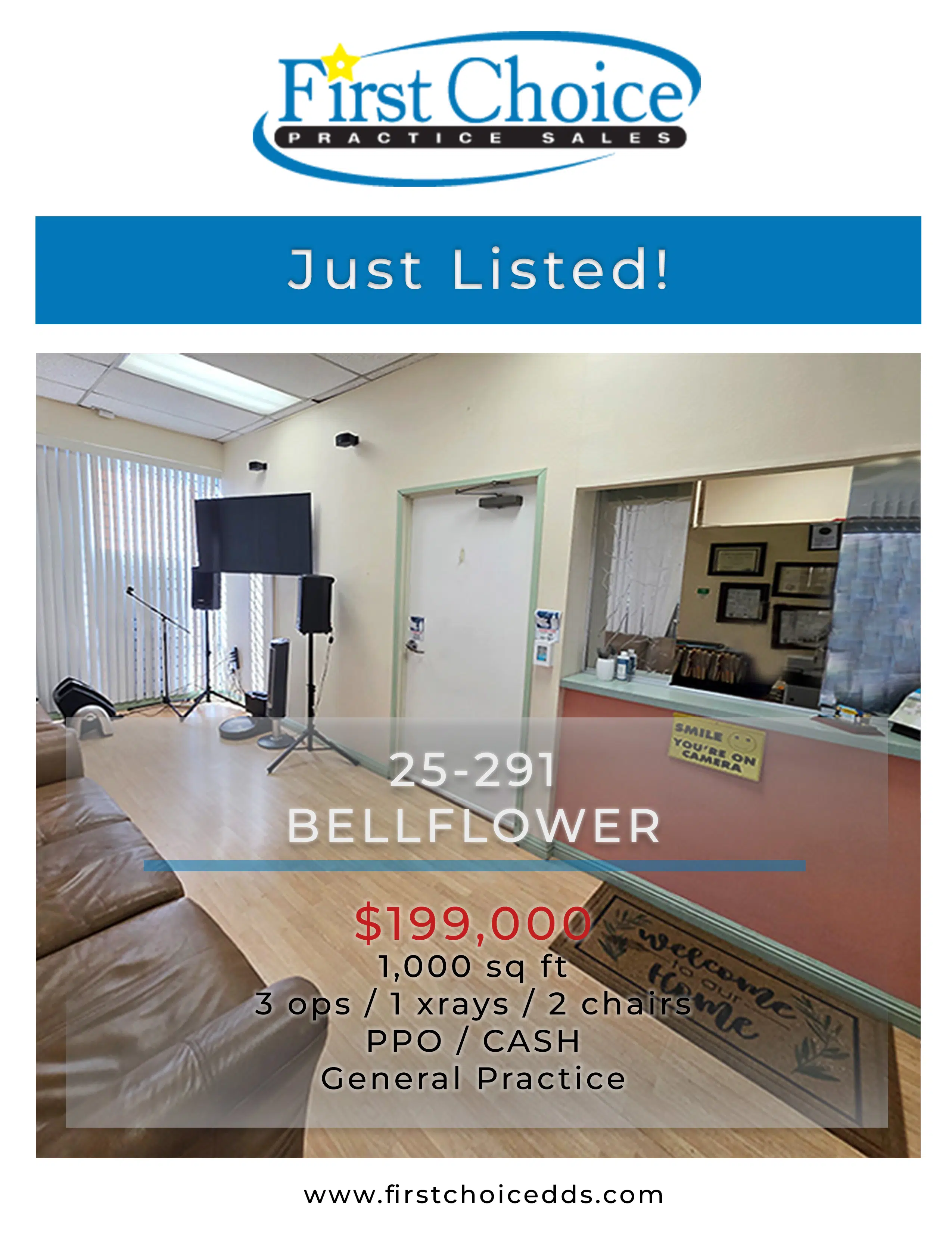 25-291 Bellflower - Los Angeles Dental Practice for Sale
