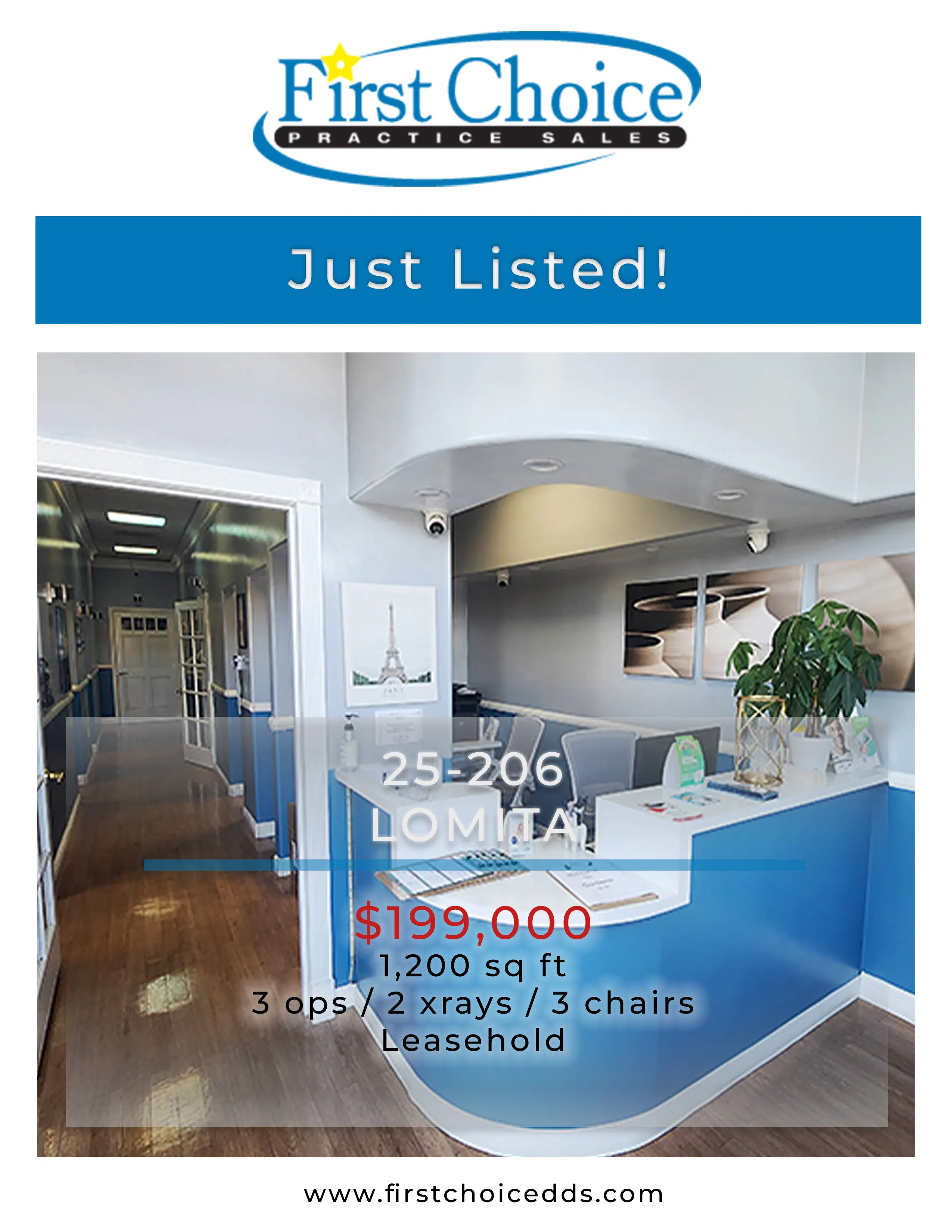 206 Lomita - Los Angeles Dental Practice for Sale